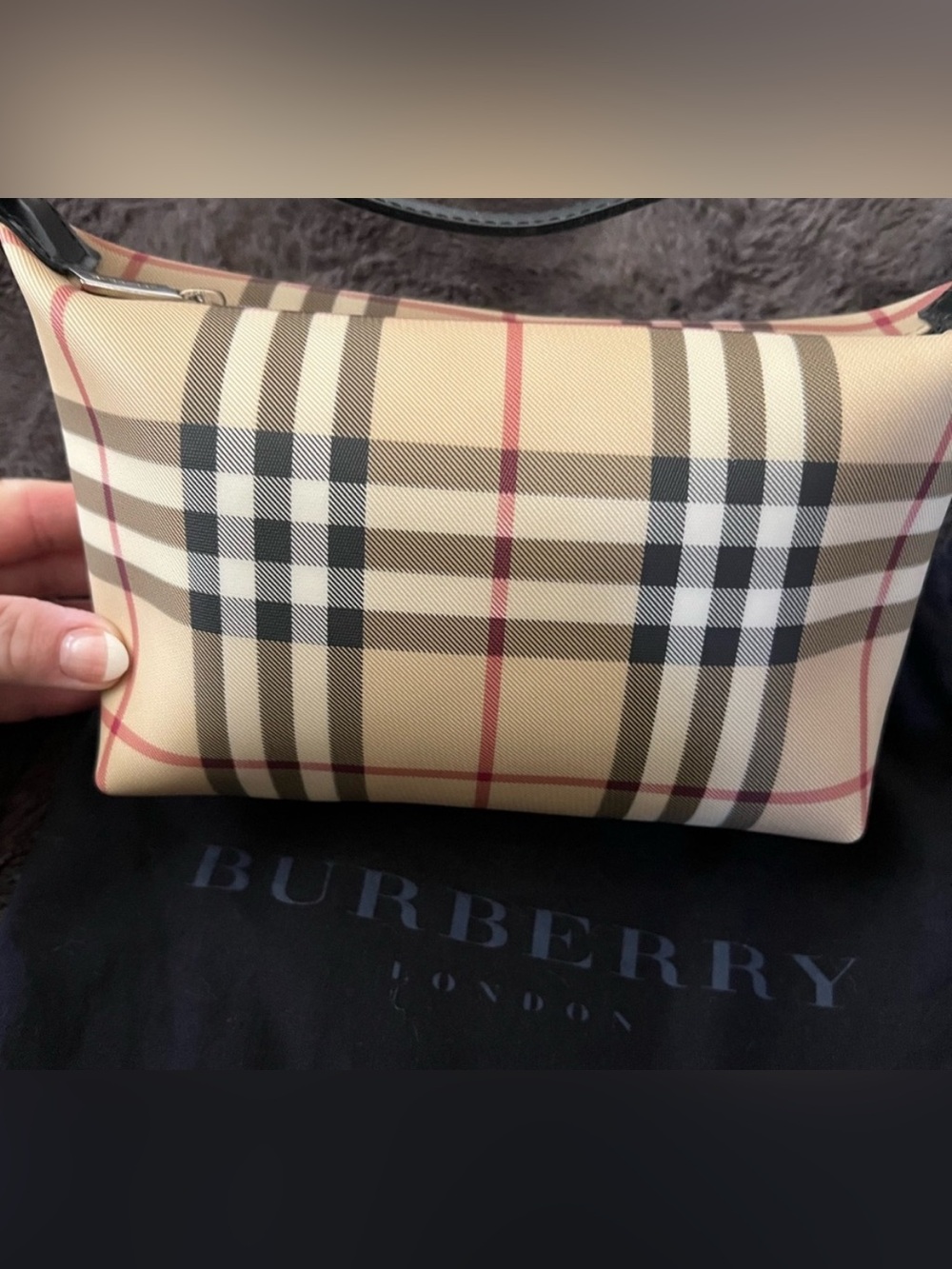 Burberry Nova Check pouchette